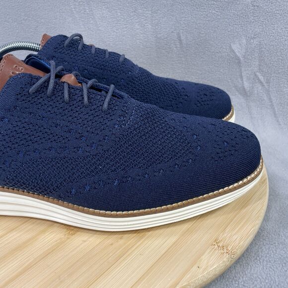 Cole Haan Men\'s Size 11 M Original Grand Blue Stitchlite Oxford Shoes C27960 main image 15